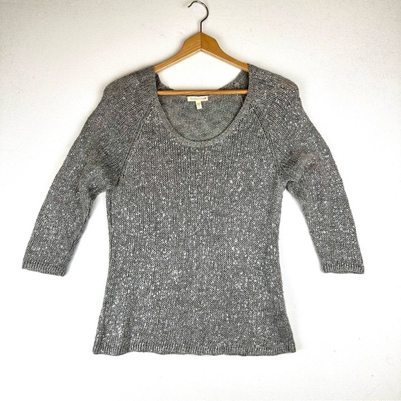 Eileen Fisher Sweaters - Eileen Fisher Metallic Sweater 3/4 Sleeve Office